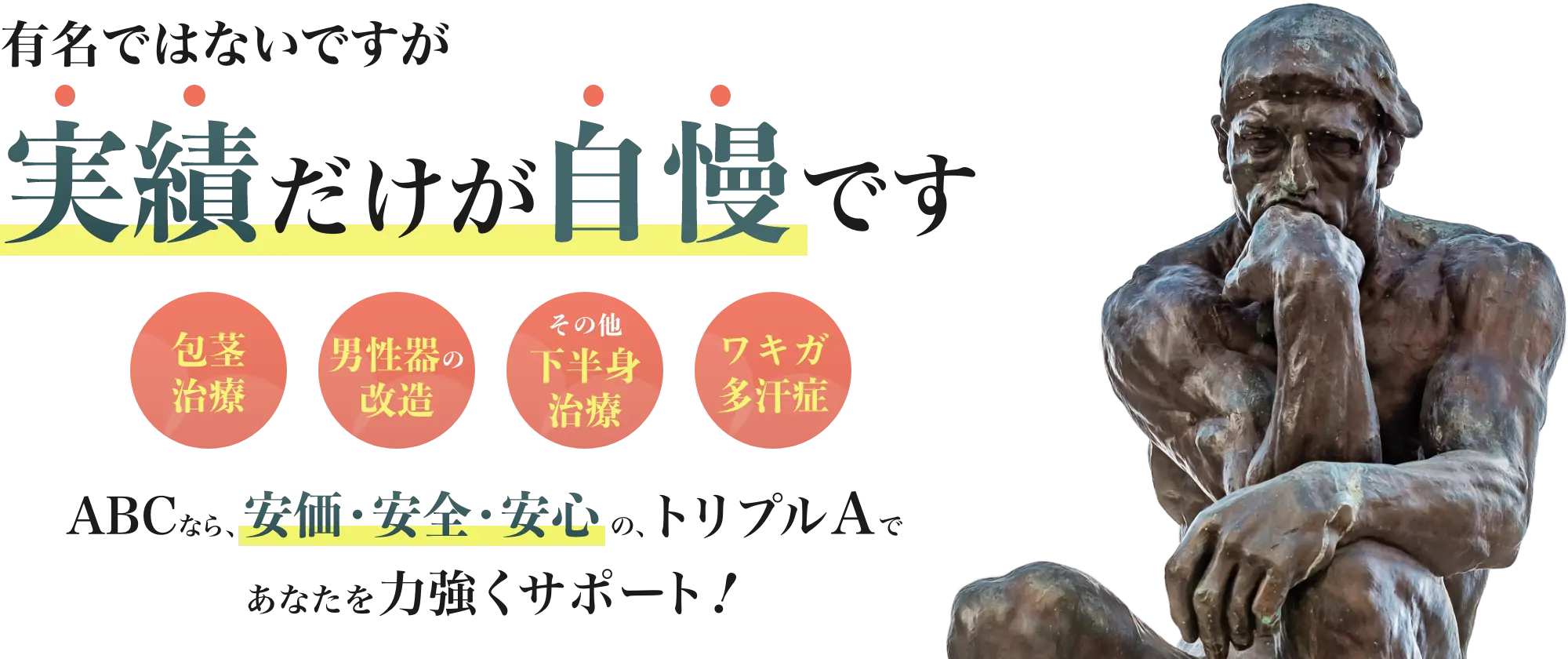 有名ではないですが、実績だけは自慢です!